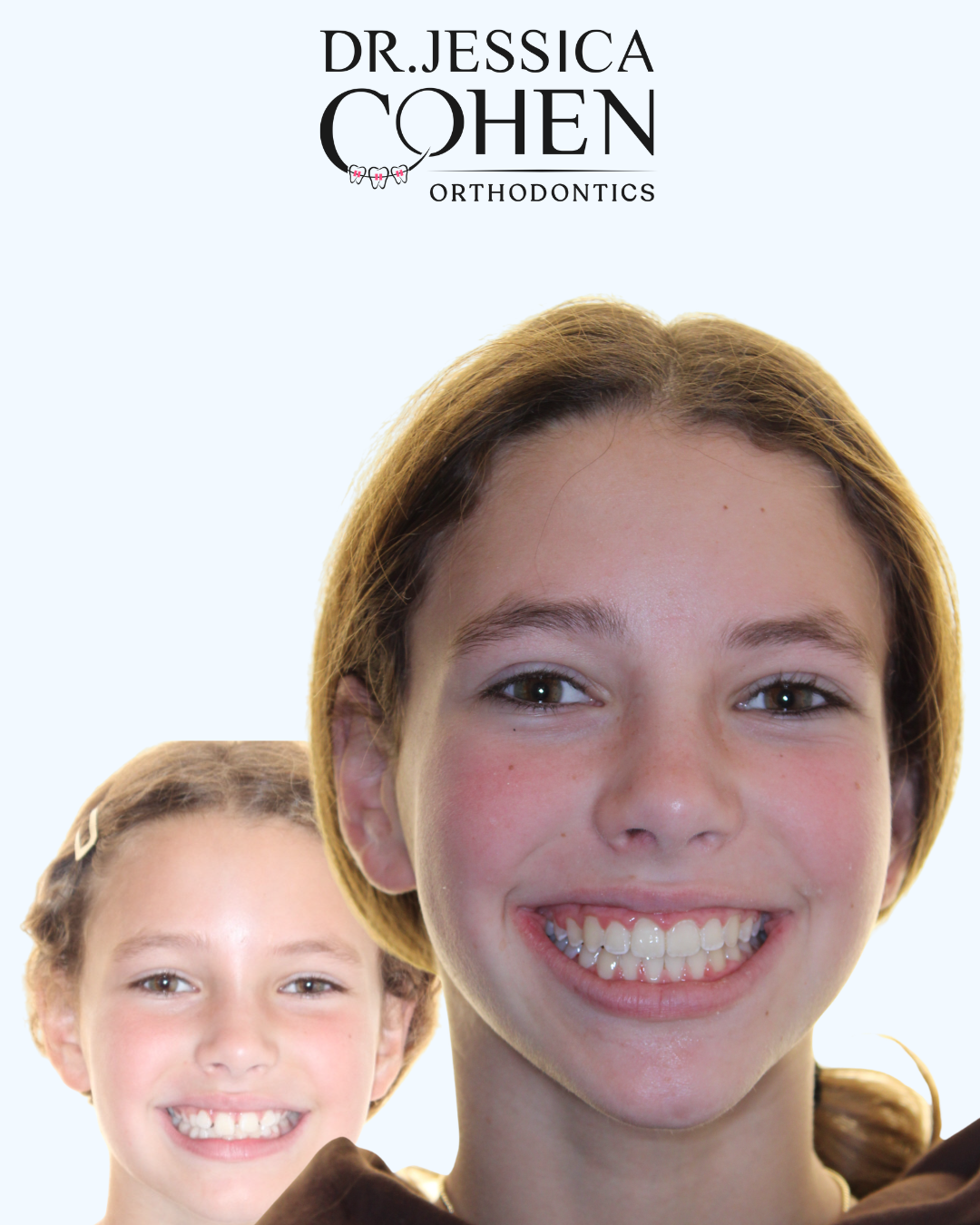 Young man with teeth smiling